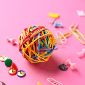 Clips, Pins & Elastic Bands