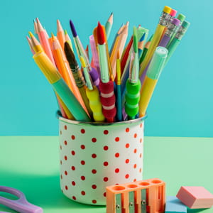 Pens, Pencils & Markers