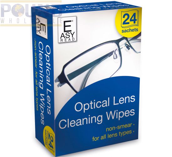 Wholesale Optical Lens Cleaning Wipes 24pk Pound Wholesale