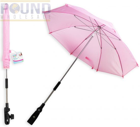 pink pram parasol