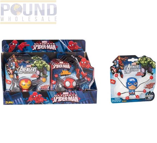 Wholesale Zuru Marvel Avengers Assorted Wall Crawlers Cdu Pound Wholesale