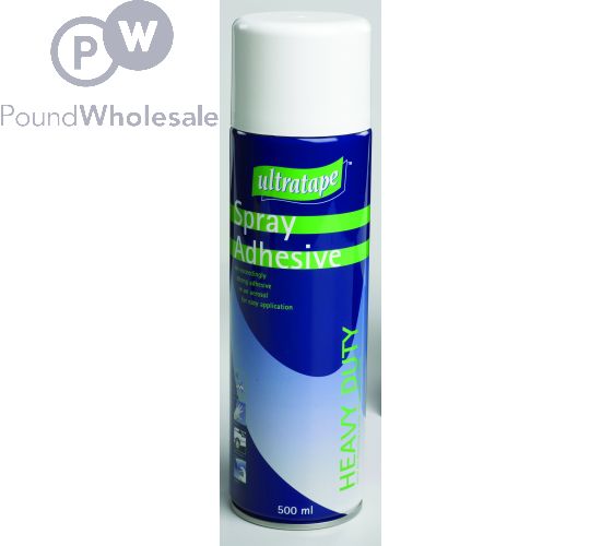 Wholesale Ultratape Spray Adhesive Heavy Duty 500ml Pound Wholesale