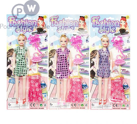 Doll set hot sale dress