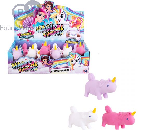 Magical Kingdom Super Stretchy Unicorn CDU Assorted Colours