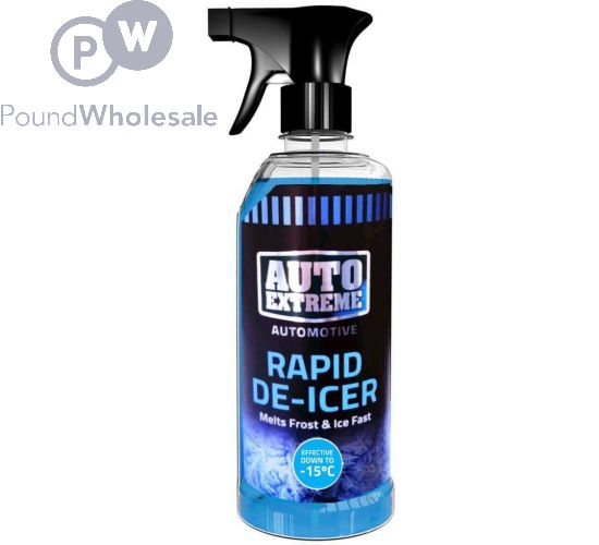 120ml Car Snow Melting & Deicing Fluid, Winter Anti-Ice Spray For