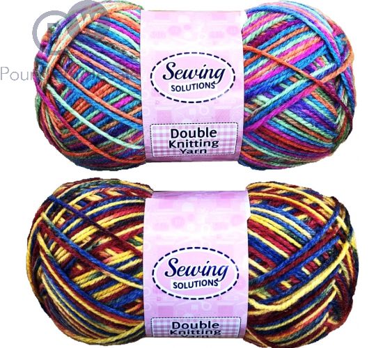 SEWING SOLUTIONS DOUBLE KNITTING YARN WOOL MIX