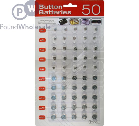 1.5V Button Cell Battery 40pc