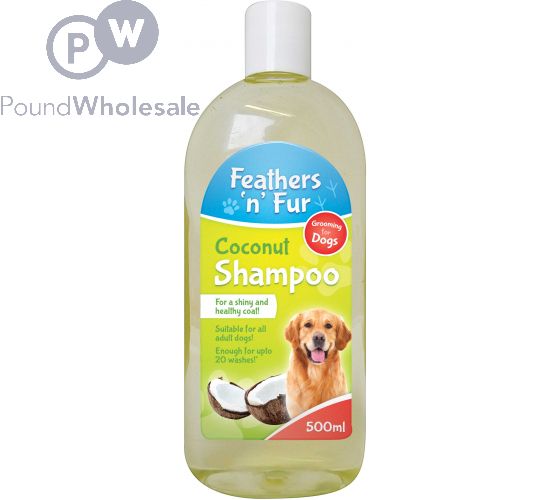 Wholesale Coconut Fragranced Dog Shampoo 500ml Pound Wholesale