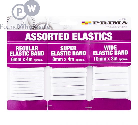 PRIMA ASSORTED SEWING ELASTIC BANDS SET