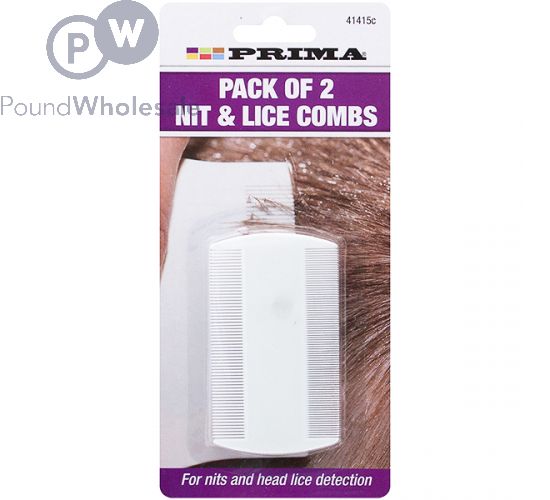 Wholesale Prima 2in1 Nit & Lice Combs Pound Wholesale