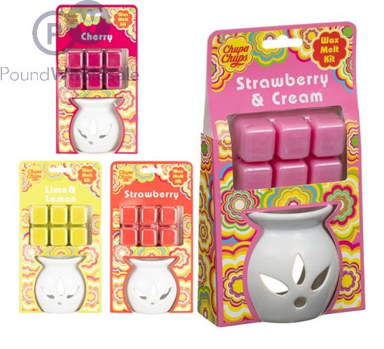 CHUPA CHUPS WAX MELT KIT 4 ASSORTED 60G