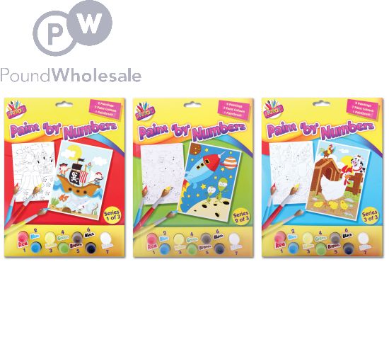 Wholesale Artbox Junior Paint By Numbers Set Assorted Pound Wholesale