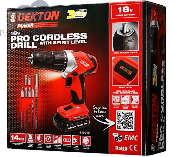 Cordless drill with level sale