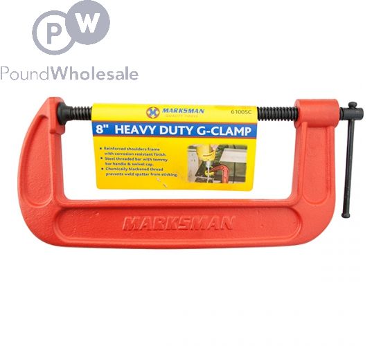 MARKSMAN HEAVY DUTY G-CLAMP 8