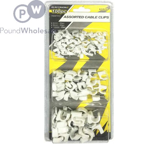 Assorted shop cable clips