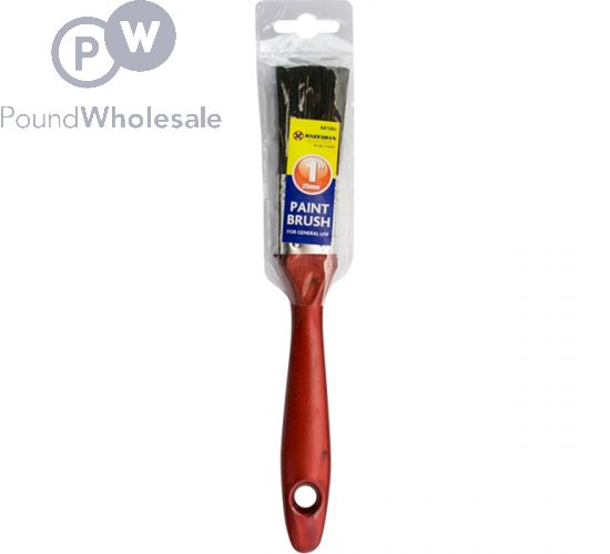 MARKSMAN RED HANDLE PAINT BRUSH 1