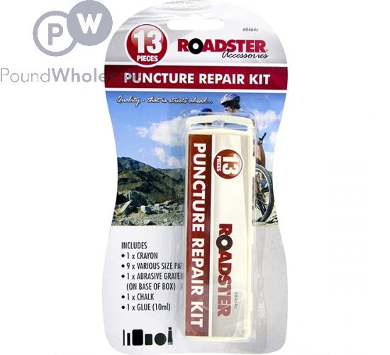 ROADSTER PUNCTURE REPAIR KIT 13PC