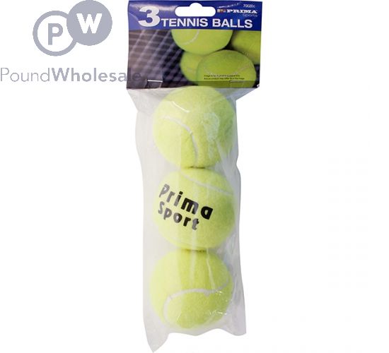 PRIMA TENNIS BALLS 3 PACK