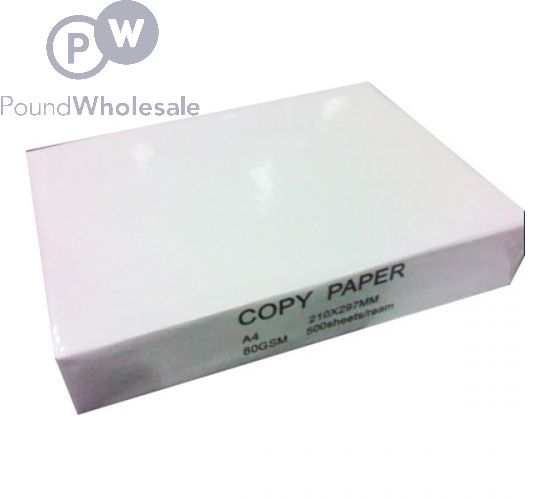 PREMIUM PRINTER COPIER A4 PAPER 80GSM 500 SHEETS REAM