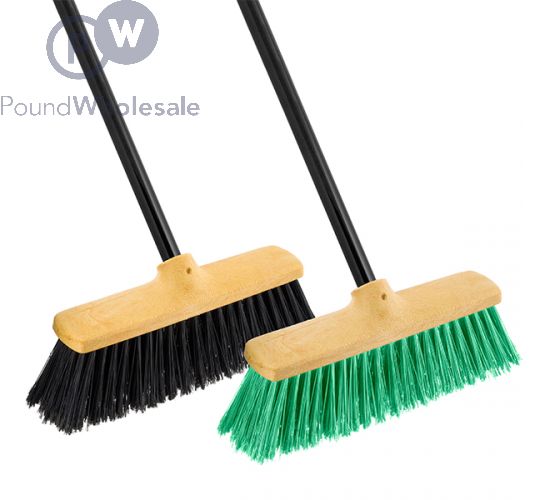 Wholesale Heavy Duty Outdoor Broom With Handle Assorted Pound
