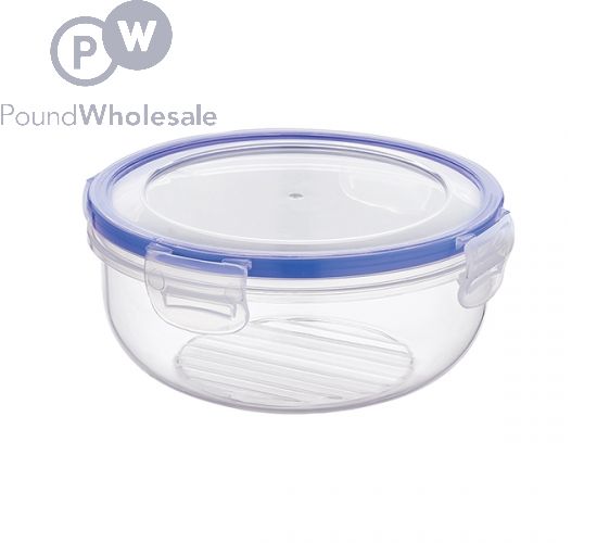 Wholesale Bager Click & Lock Round Food Storage Container 400ml Cdu ...