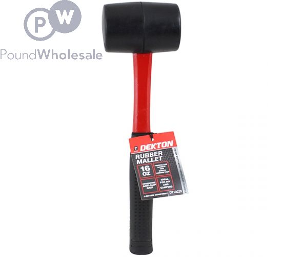 DEKTON RUBBER MALLET 16OZ