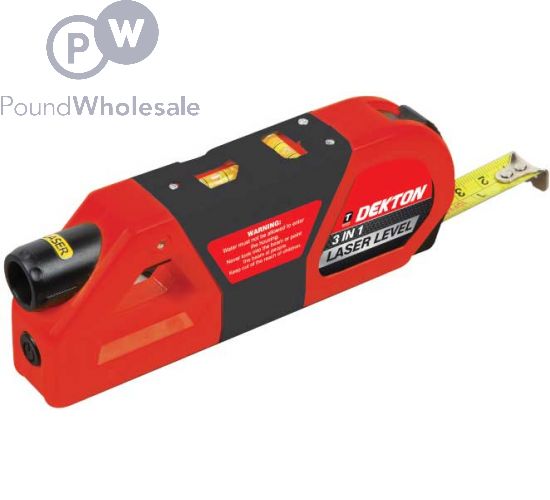 Wholesale Dekton 3 In 1 Laser Level With Measure Pound Wholesale