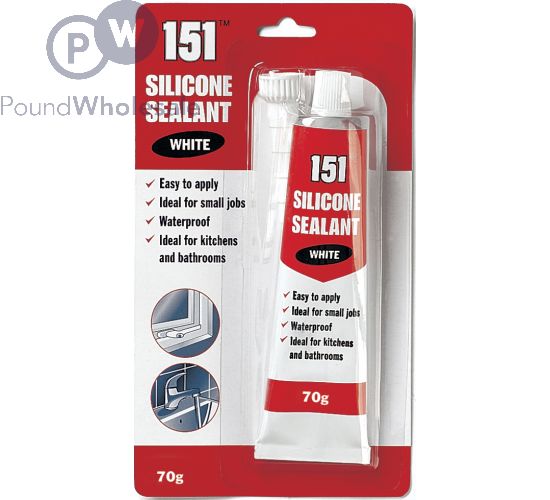 Wholesale 151 Silicone Sealant White 70g Pound Wholesale