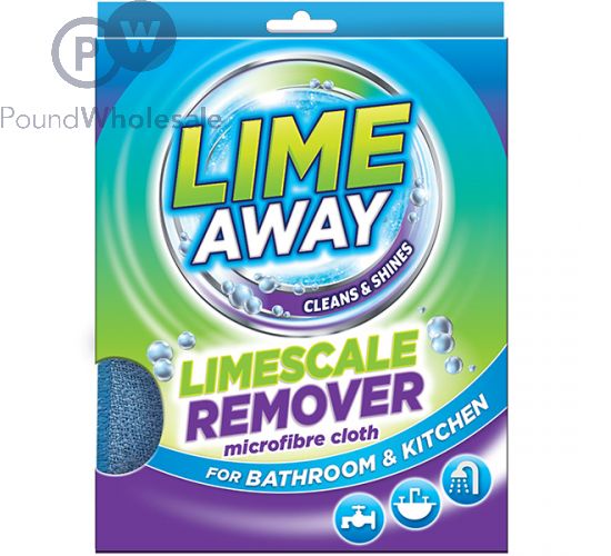 Wholesale Lime Away Limescale Remover Microfibre Cloth Cdu Pound