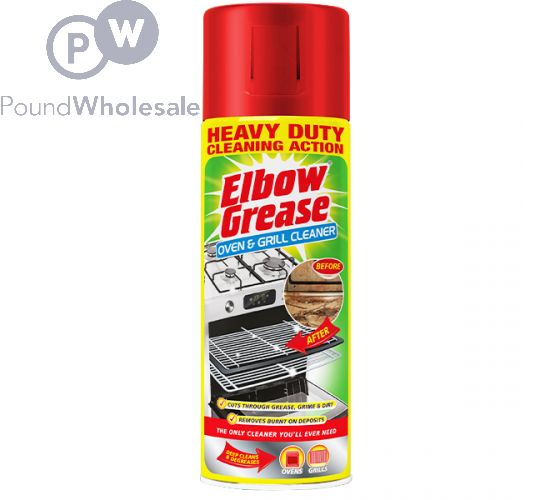 Wholesale Elbow Grease Heavy Duty Oven & Grill Cleaner 400ml | Pound ...