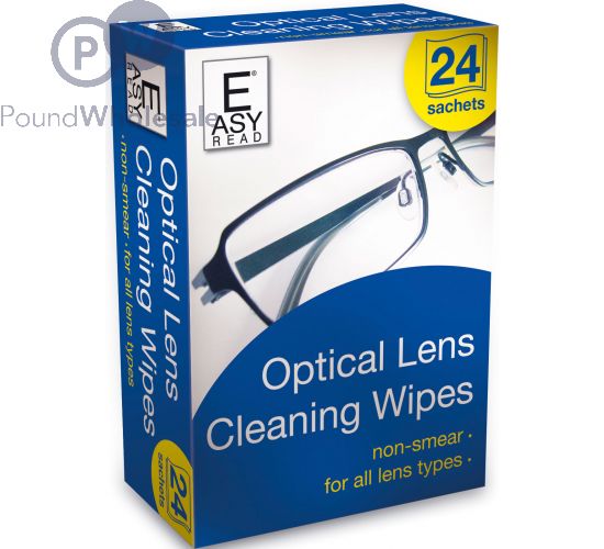 144 Wholesale Ccc Glasses Cleaning Wipes 24pcs/pk - at 