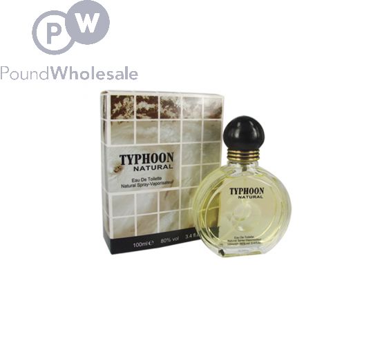 香水(男性用) TYPHOON NATURAL- POUR HOMME 100ml bottle Wholesale Typhoon Natural- Pour Homme | Pound Wholesale