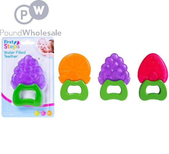 Water filled teether store