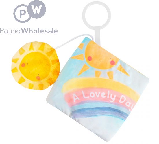 Wholesale First Steps Cloth Crinkle Baby Book | Pound Wholesale