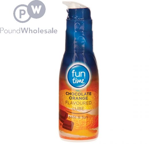 FUN TIME CHOCOLATE ORANGE FLAVOURED LUBRICANT 75ML