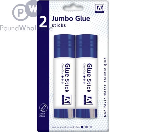 Jumbo Glue Stick - 2 Count