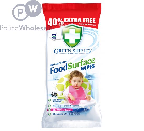 GREEN SHIELD FOOD SURFACE WIPES