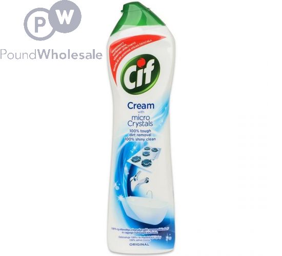 CIF ORIGINAL CREAM WITH MICRO CRYSTALS 500ML