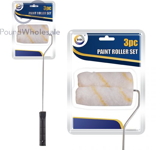 Wholesale Did Longhandle Paint Roller Set 3pc Pound Wholesale