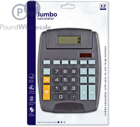 Wholesale Jumbo Desktop Calculator Pound Wholesale