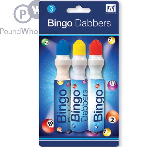 3 X Games Bingo Dabber (Pack Of 3) - Online Marketplace