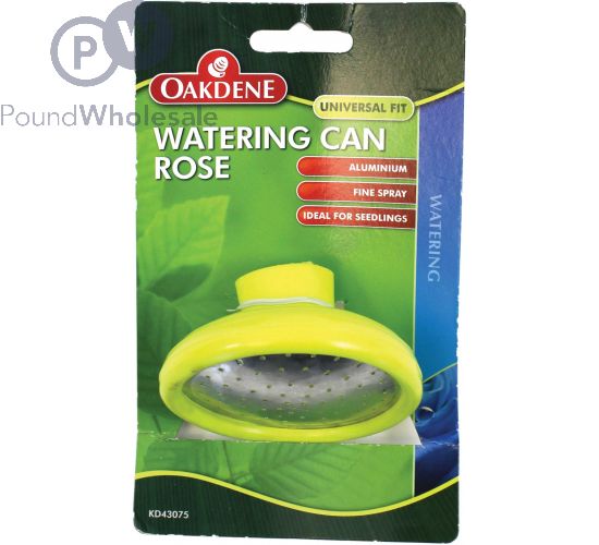 Wholesale Oakdene Watering Can Rose (universal Fit. Aluminium Fine Spray. Ideal For Seedlings