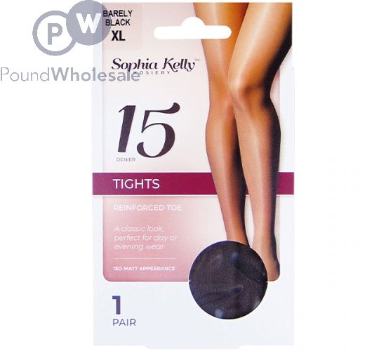 Denier Tights Matt Barely Black Xl 