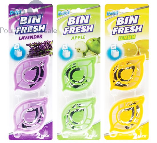 Wholesale Duzzit Bin Fresh Selfadhesive Fresheners 2 Pack Assorted