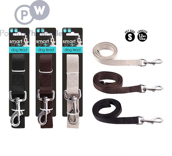 Wholesale Smart Choice Small Dog Lead 1.2m Assorted Colours