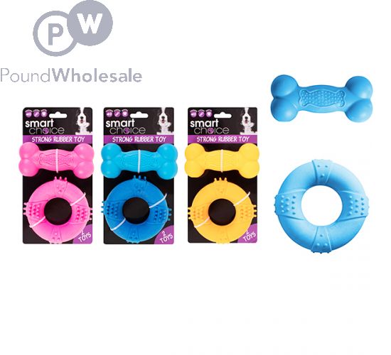 Strong rubber deals dog toys