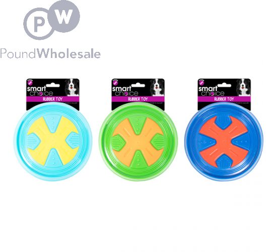 Dog rubber frisbee clearance