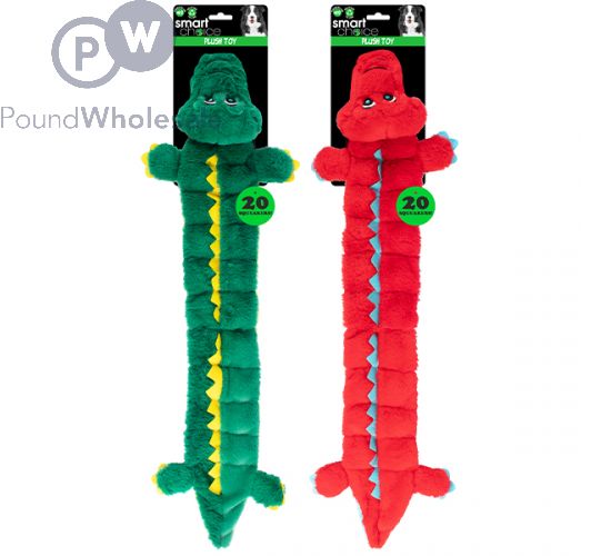 Squeaky alligator dog toy outlet