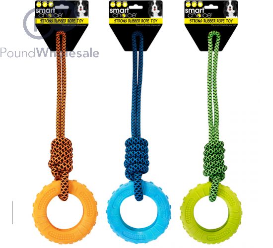 Rubber ring deals dog toy