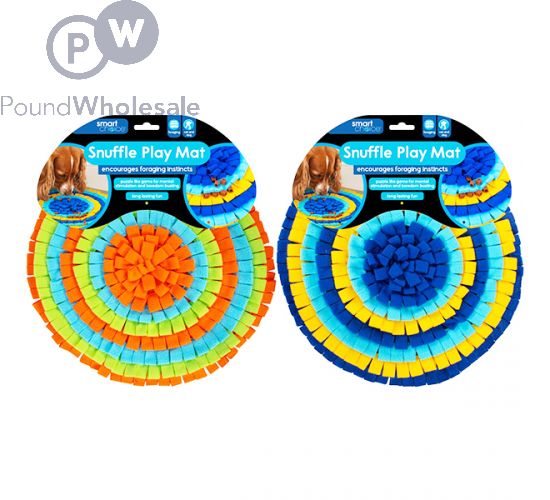 Wholesale Smart Choice Pet Play Snuffle Blanket 40cm Assorted Colours Pound Wholesale